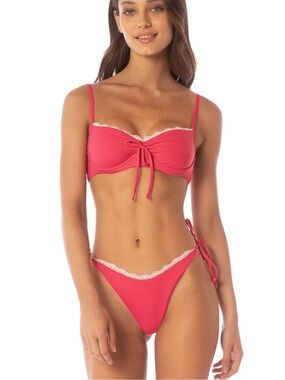 Maaji pink bikini NWT